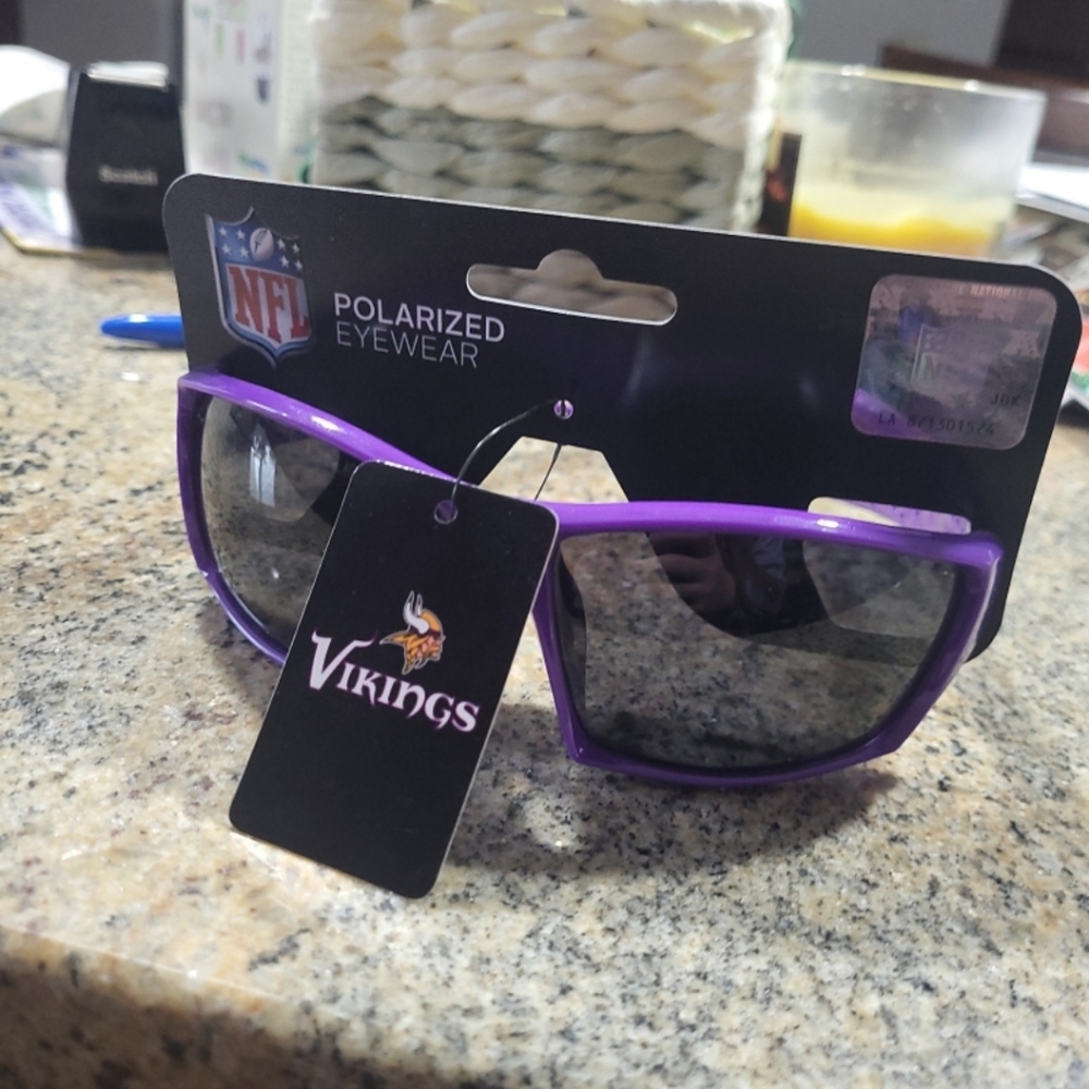 Official NFL Minnesota Vikings Edge Wrap Sunglasses